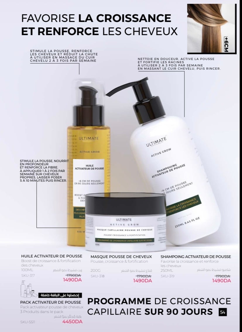 Activateur de pousse cheuveux